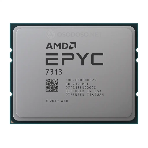 amd epyc 7313 16c/32t 3.0ghz 3.7ghz 155w (100 000000329)