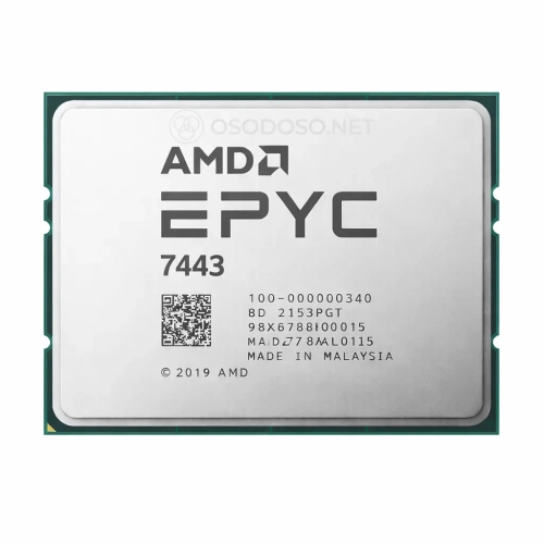 AMD EPYC 7443 24c/48t 2.85GHz-4.0GHz 128W (100-000000340) - Processors (CPUs)|AMD EPYC