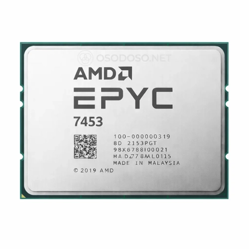 AMD EPYC 7453 28c/56t 2.75GHz-3.45GHz 225W (100-000000319) - Processors (CPUs)|AMD EPYC
