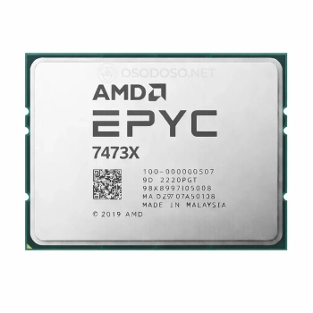 AMD EPYC 7473X 24c/48t 2.8GHz-3.7GHz 240W (100-000000507)