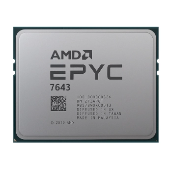 AMD EPYC 7643 48c/96t 2.3GHz-3.6GHz 225W (100-000000326)