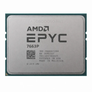 AMD EPYC 7663P 56c/112t 2.0GHz-3.5GHz 240W (100-000001284)