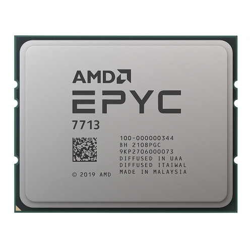 AMD EPYC 7713 64c/128t 2.0GHz-3.67GHz 225W (100-000000344) - Processors (CPUs)|AMD EPYC