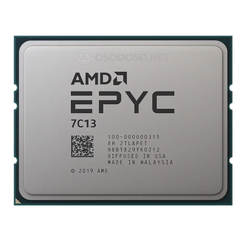 AMD EPYC 7C13 64c/128t 2.0GHz-3.7GHz 225W (100-000000315) - Processors (CPUs)|AMD EPYC