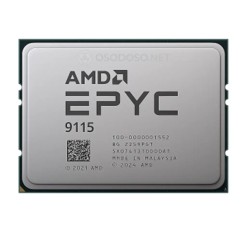 AMD EPYC 9115 16c/32t 2.6GHz-4.1GHz 125W (100-000001552)