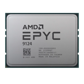 AMD EPYC 9124 16c/32t 3.0GHz-3.7GHz 200W (100-000000802)