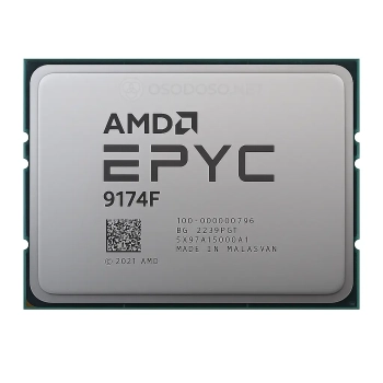 AMD EPYC 9174F 16c/32t 4.1GHz-4.4GHz 320W (100-000000796)