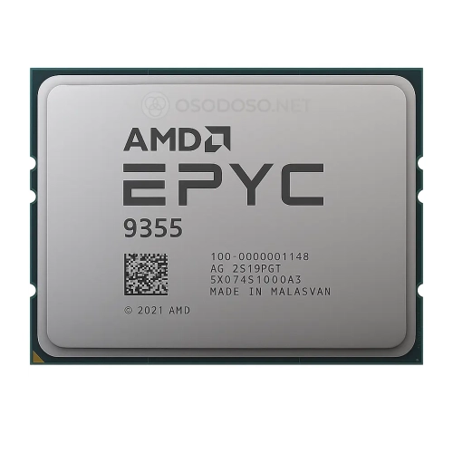 AMD EPYC 9355 32c/64t 3.55GHz-4.4GHz 280W (100-000001148) - Processors (CPUs)|AMD EPYC