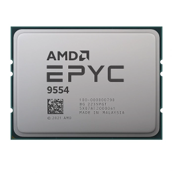 AMD EPYC 9554 64c/128t 3.1GHz-3.75GHz 360W (100-000000790)