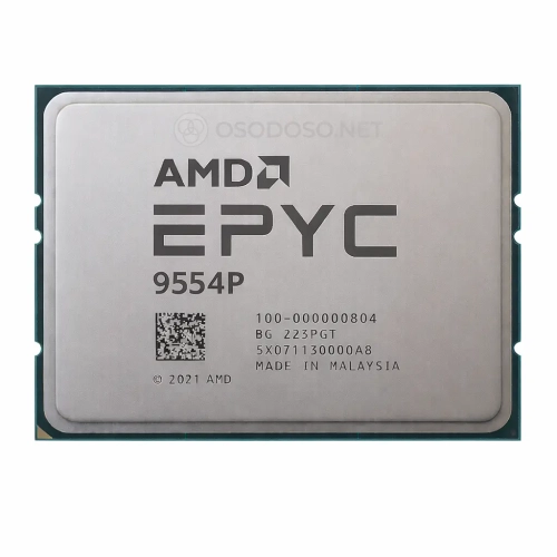 AMD EPYC 9554P 64c/128t 3.1GHz-3.75GHz 360W (100-000000804) - Processors (CPUs)|AMD EPYC