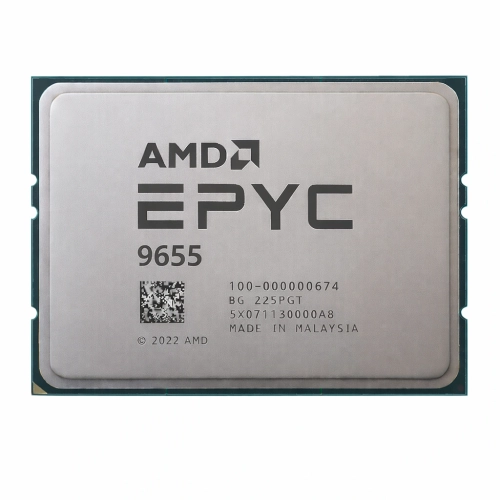 AMD EPYC 9655 96c/192t 2.6GHz-4.5GHz 400W (100-000000674) - Processors (CPUs)|AMD EPYC