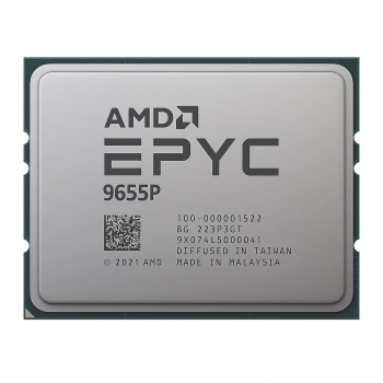 AMD EPYC 9655P 96c/192t 2.6GHz-4.5GHz 400W (100-000001522)