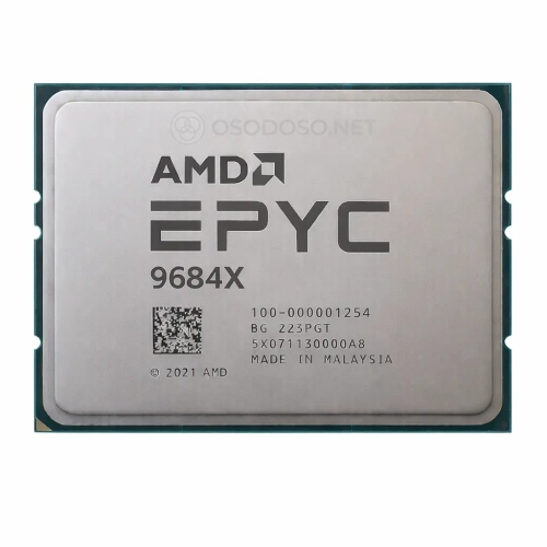 AMD EPYC 9684X 96c/192t 2.55GHz-3.7GHz 400W (100-000001254) - Processors (CPUs)|AMD EPYC
