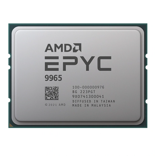 AMD EPYC 9965 192c/384t 2.25GHz-3.35GHz 500W (100-000000976) - Processors (CPUs)|AMD EPYC