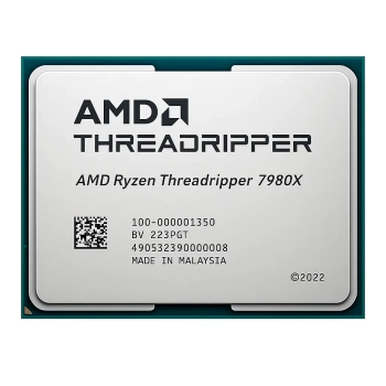 AMD Ryzen Threadripper 7980X 64c/128t 3.2GHz-5.4GHz 350W (100-000001350)