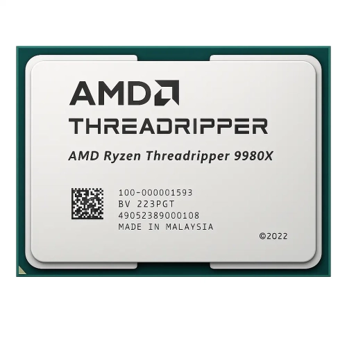 amd ryzen threadripper 9980x 64c/128t 3.2ghz 5.4ghz 350w (100 000001593)