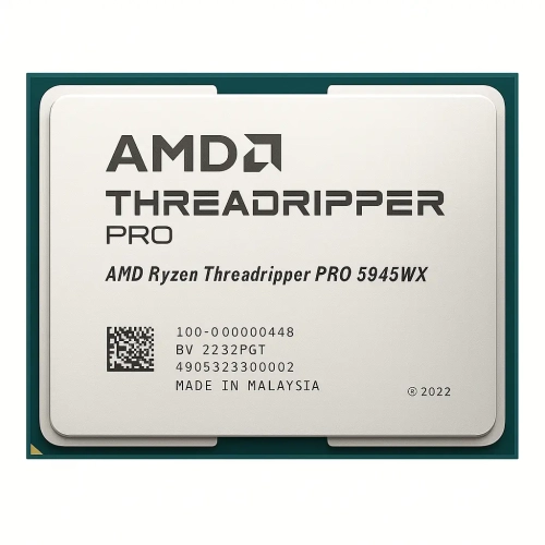 AMD Ryzen Threadripper PRO 5945WX 12c/24t 4.1GHz-4.5GHz 280W (100-000000448) - Processors (CPUs)|AMD Threadripper